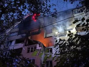 High-rise building significantly damaged, there are casualties: Odesa shows consequences of Russian night attack (photo)