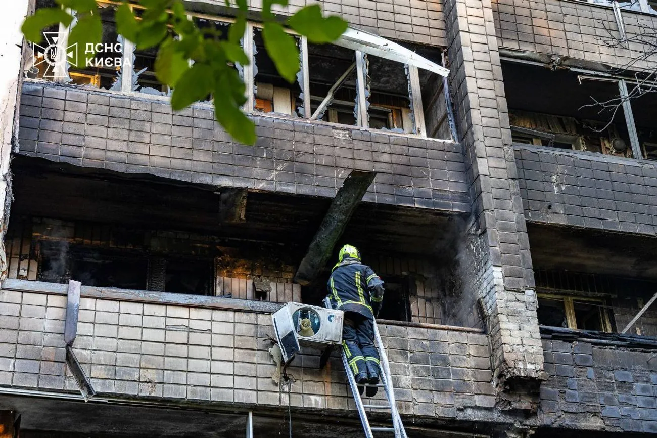 Масована нічна атака рф на Київ: зачепило 6 районів, найбільше - Солом'янський