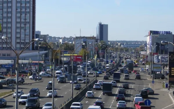 В КГГА назвали самые загруженные перекрестки на столичных дорогах