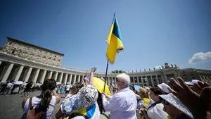 Папа Лев XIV привітав українських паломників та закликав до миру