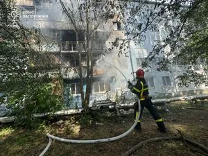 Масштабна пожежа у Запоріжжі: 9 постраждалих, серед них діти