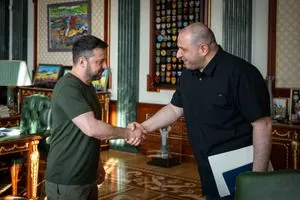 Zelenskyy appointed Umerov as head of the cybersecurity center